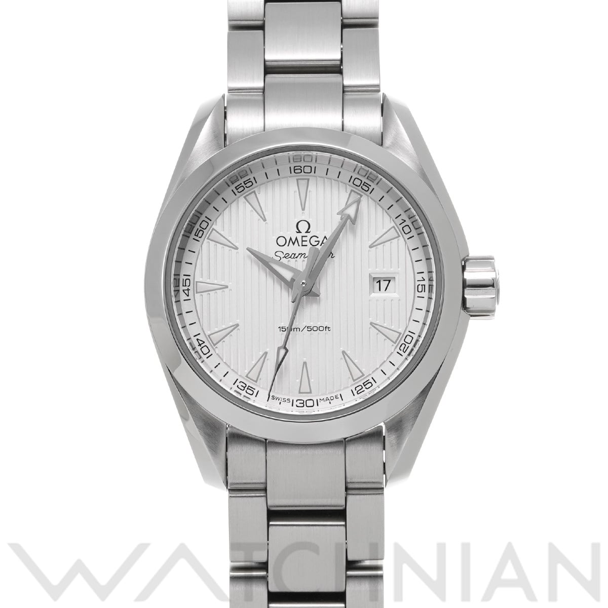 オメガ シーマスター アクアテラ クォーツ 231.10.30.60.02.001 シルバー レディース 時計 【中古】【wristwatch】