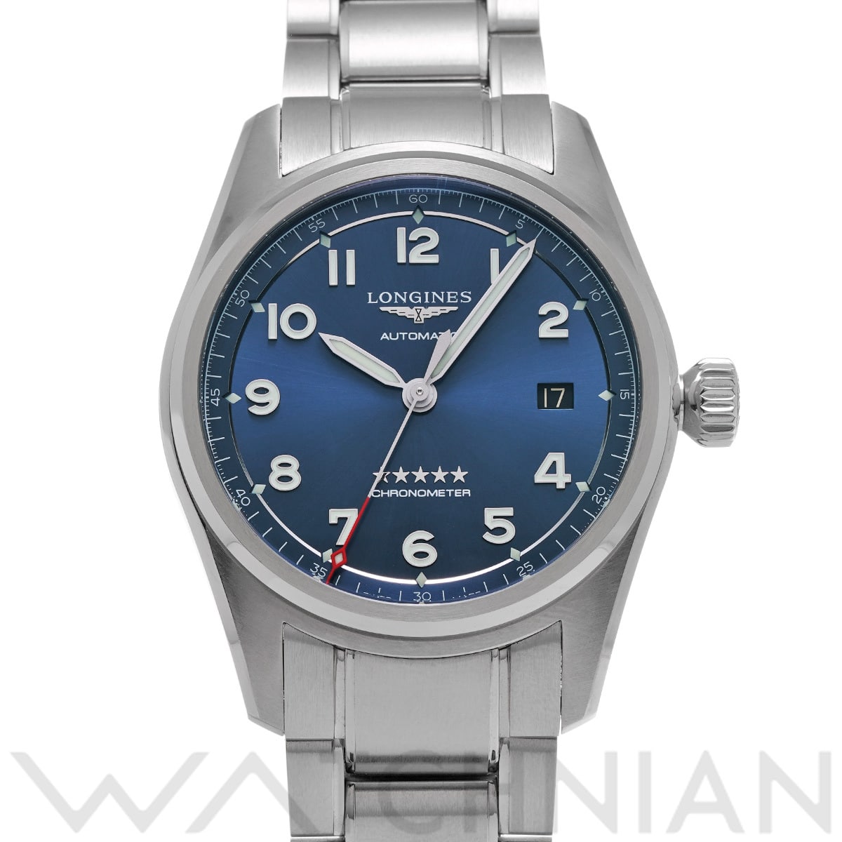 ロンジン スピリット L3.810.4.93.6 ブルーサンレイ メンズ 時計 【中古】【wristwatch】