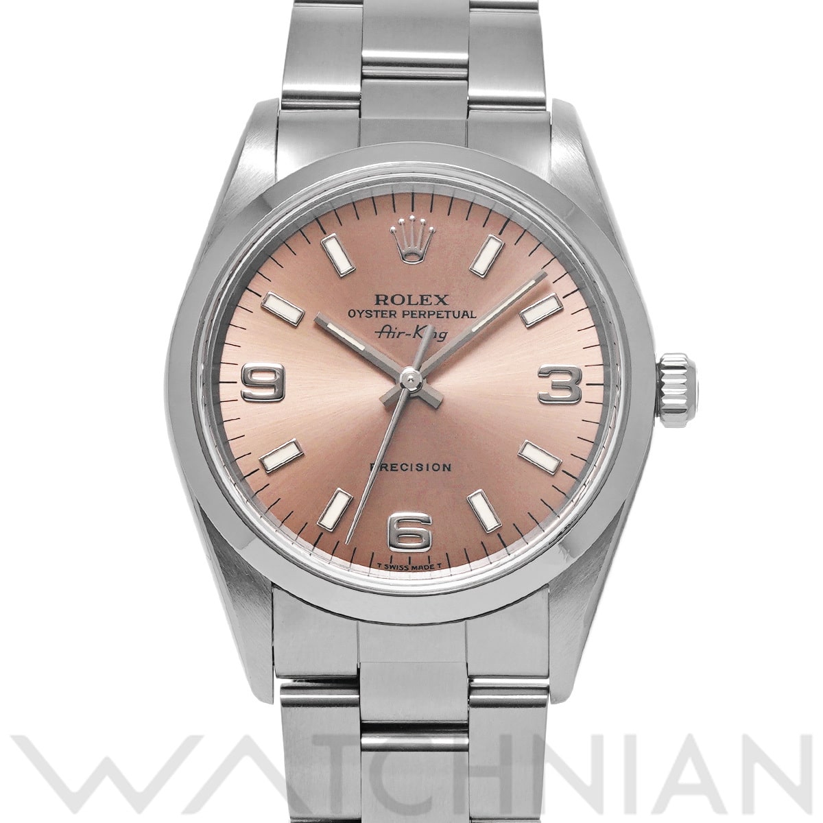 ロレックス エアキング 14000 ピンク メンズ 時計 【中古】【wristwatch】