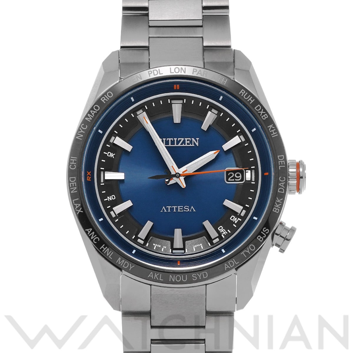 シチズン CB0287-68L ブルー メンズ 時計 【中古】【wristwatch】