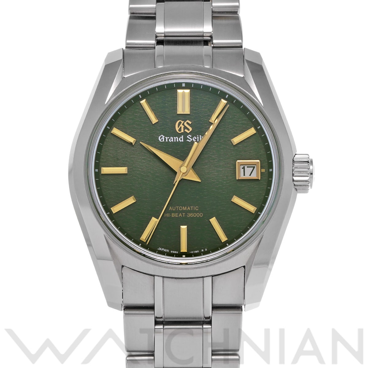 グランドセイコー ヘリテージコレクション メカニカル ハイビート36000 SBGH271 グリーン メンズ 時計 【中古】【wristwatch】