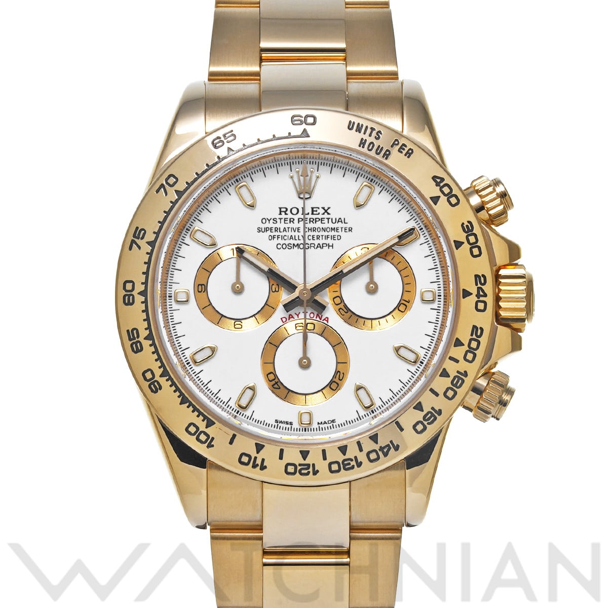 ロレックス コスモグラフ デイトナ 116508 ホワイト メンズ 時計 【中古】【wristwatch】