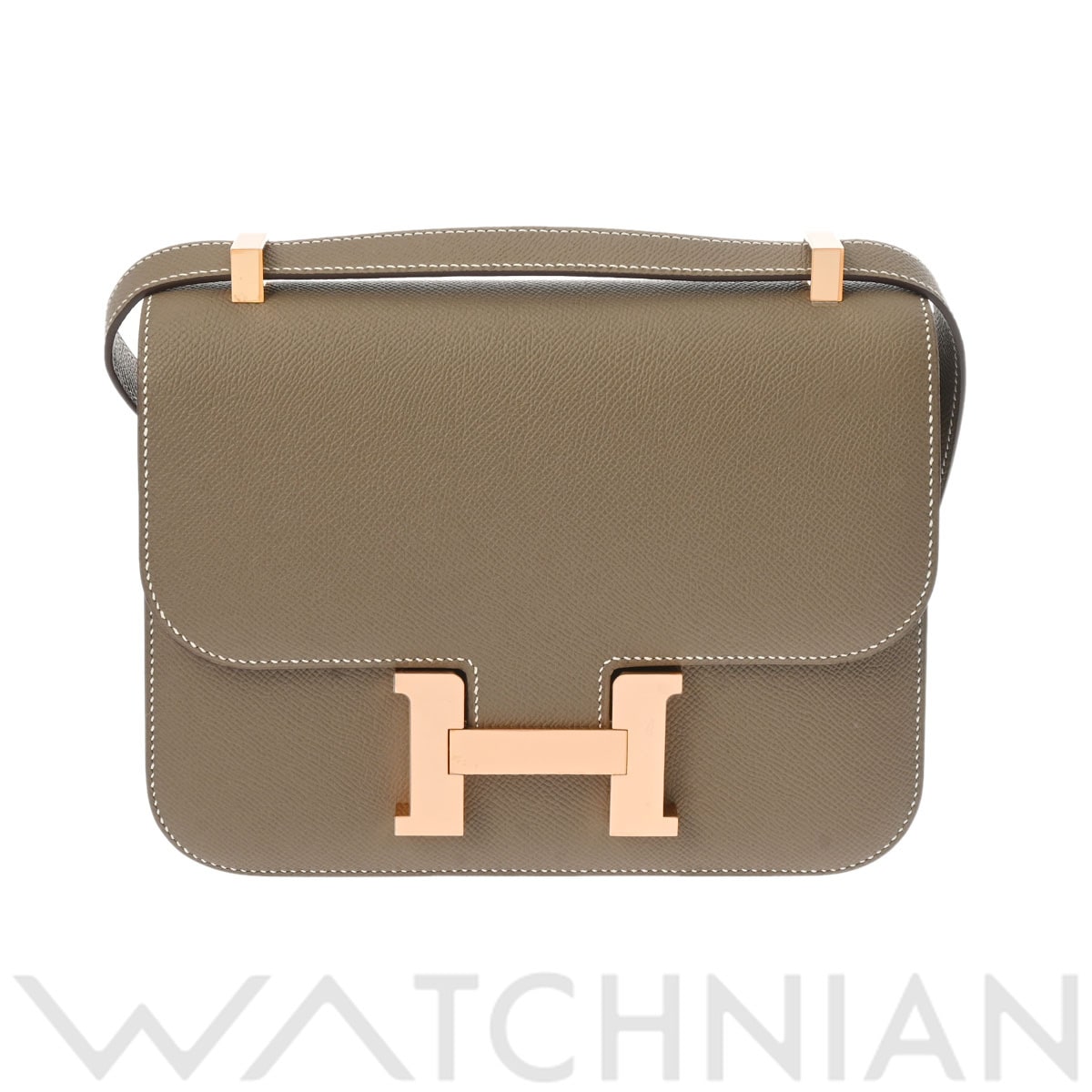 エルメス コンスタンス 24 ミロワール エトゥープ ヴォーエプソン レディース バッグ 【未使用】【bag】