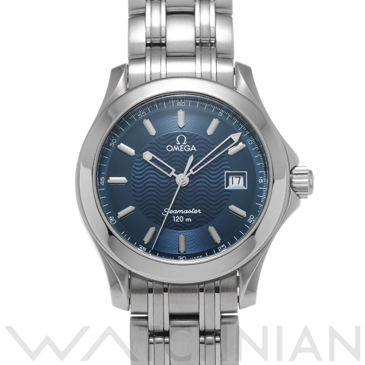 オメガ シーマスター 120 クォーツ 2511.81 ブルー メンズ 時計 【中古】【wristwatch】