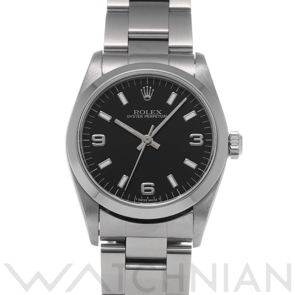 ロレックス オイスターパーペチュアル 67480 ブラック ユニセックス 時計 【中古】【wristwatch】