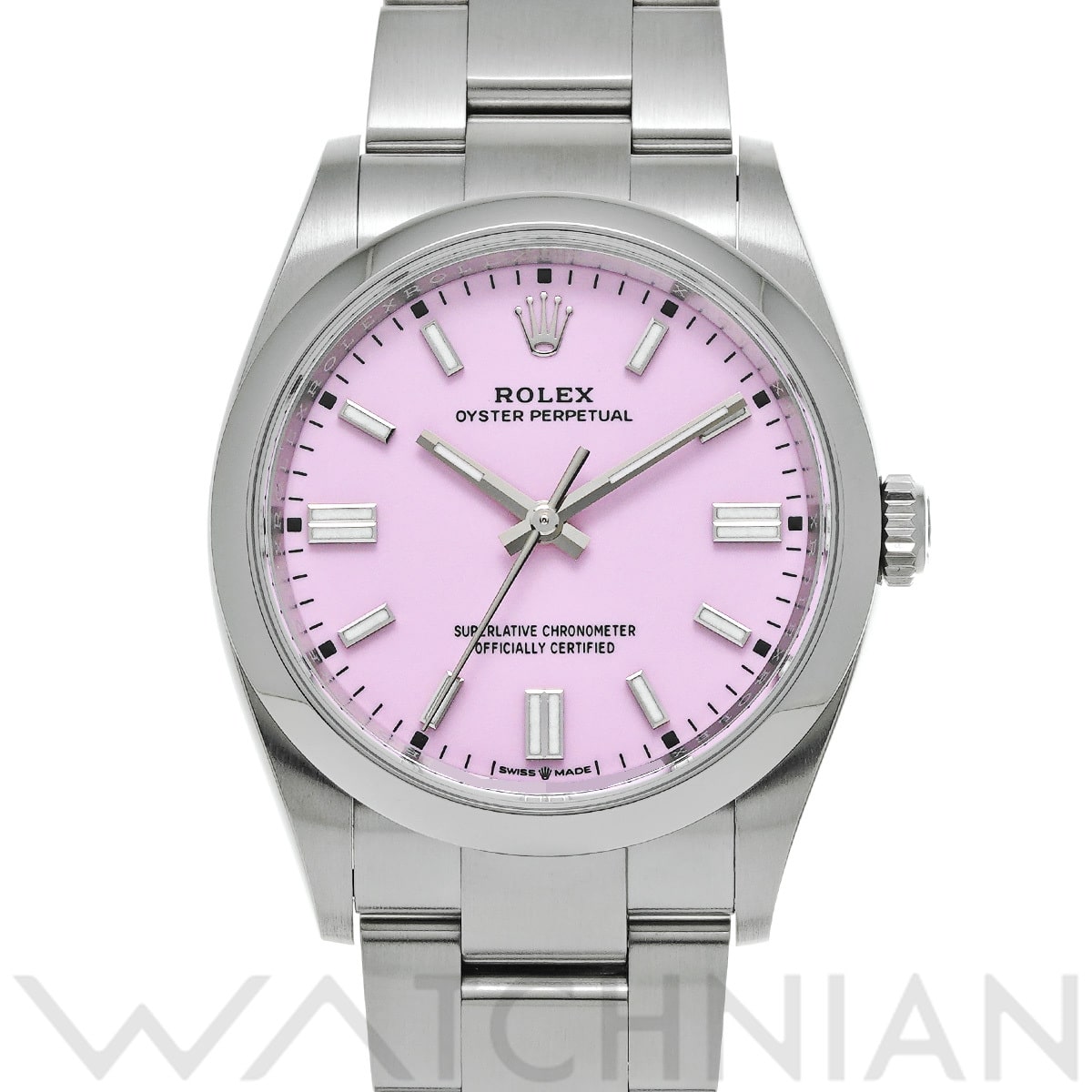 ロレックス オイスターパーペチュアル 36 126000 キャンディピンク メンズ 時計 【中古】【wristwatch】