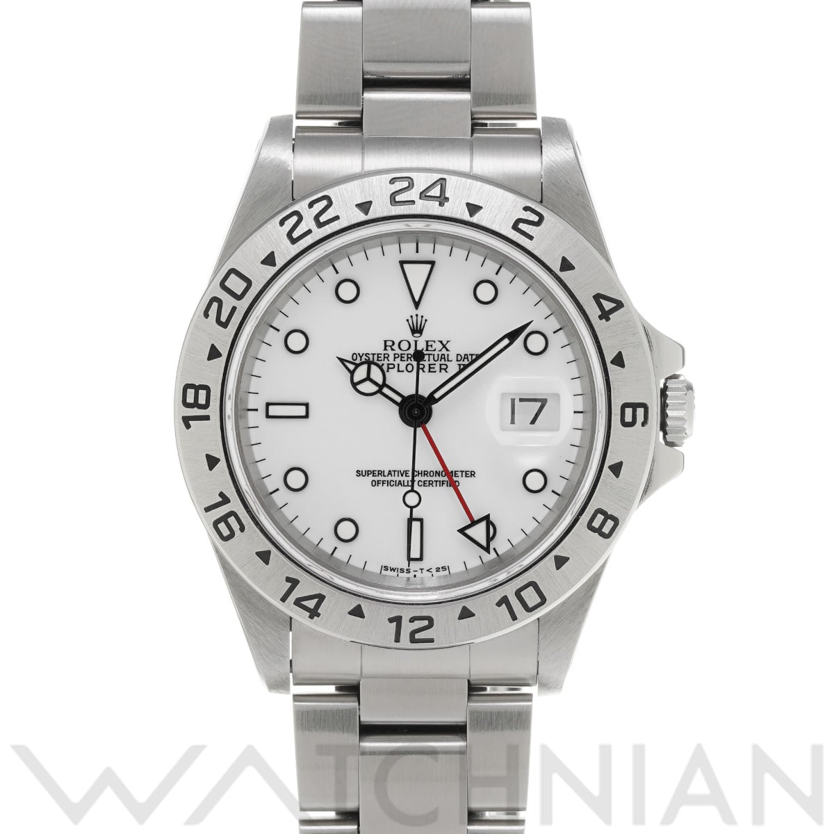 ロレックス エクスプローラーII 16570 ホワイト メンズ 時計 【中古】【wristwatch】