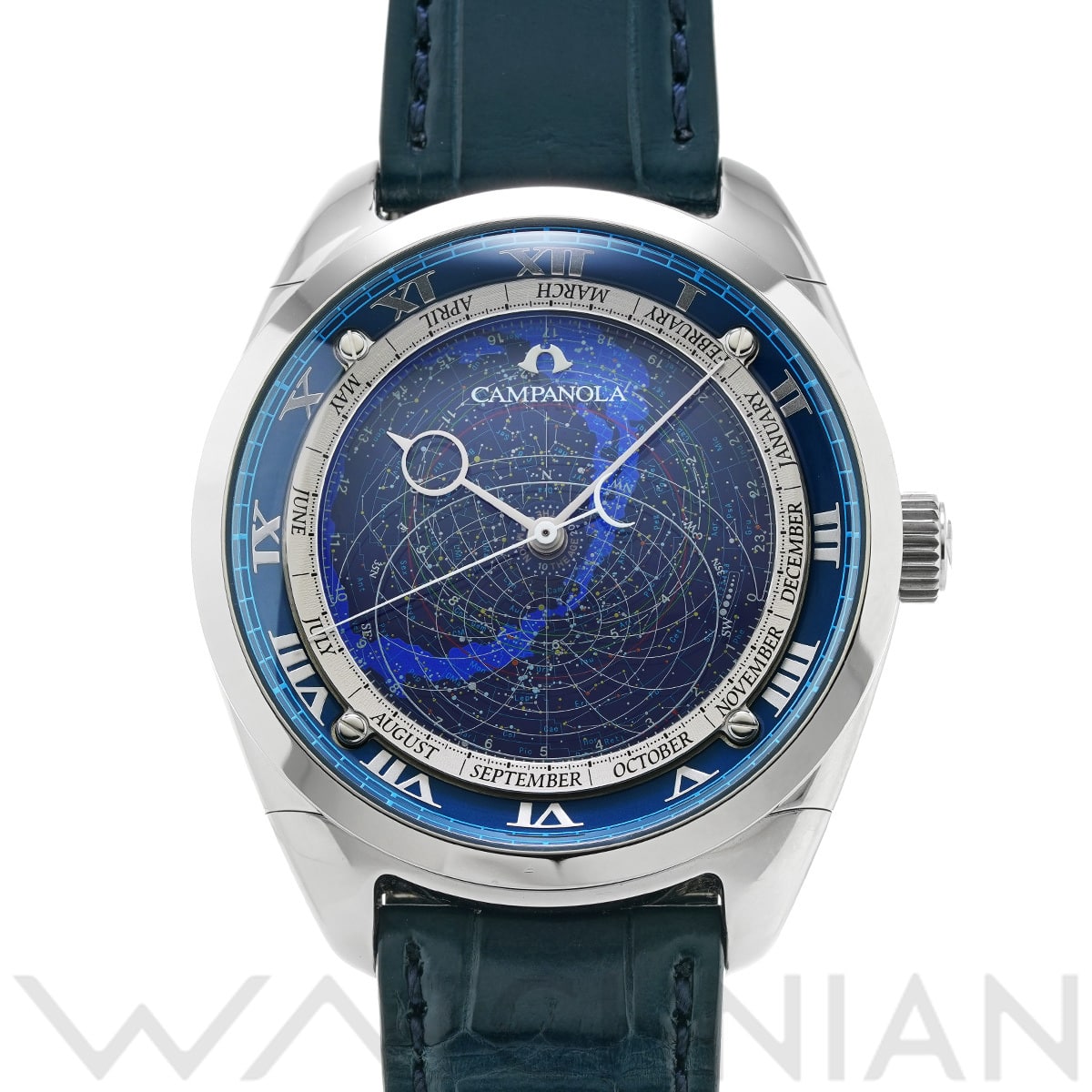 シチズン カンパノラ コスモサイン CTV57-1231 ブルー メンズ 時計 【中古】【wristwatch】