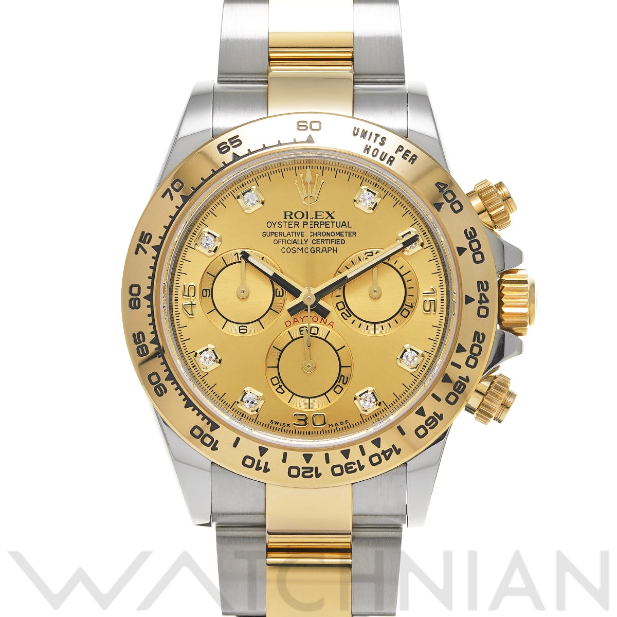 ロレックス コスモグラフ デイトナ 116503G シャンパン/ダイヤモンド メンズ 時計 【中古】【wristwatch】