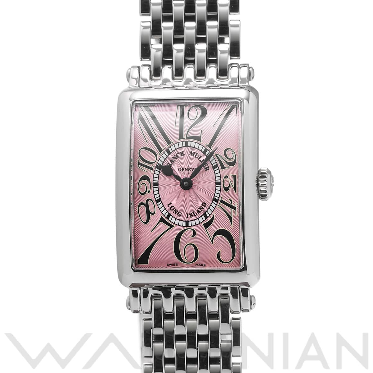 フランクミュラー ロングアイランド 902QZ ピンク レディース 時計 【中古】【wristwatch】