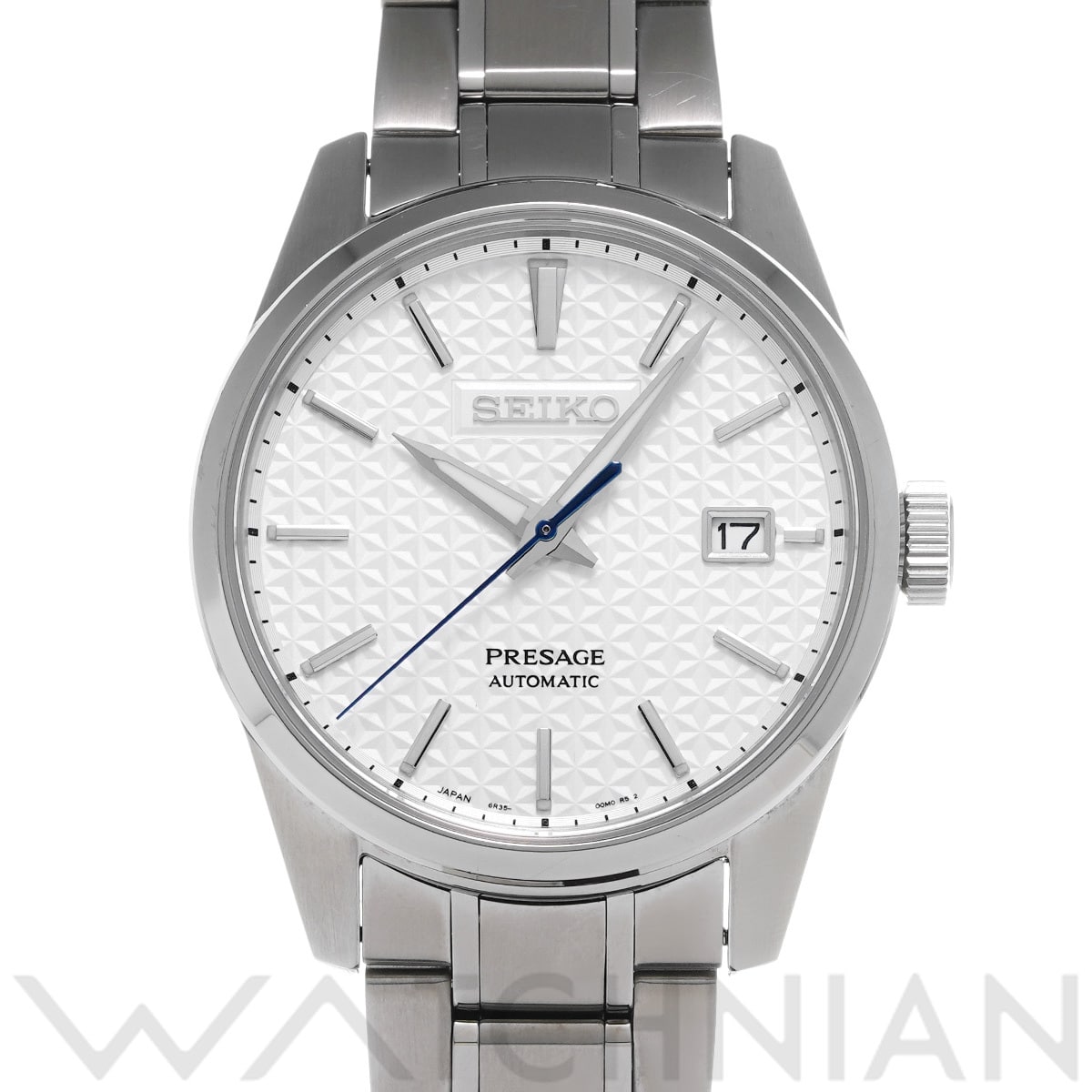 セイコー プレザージュ SARX075 ホワイト メンズ 時計 【中古】【wristwatch】
