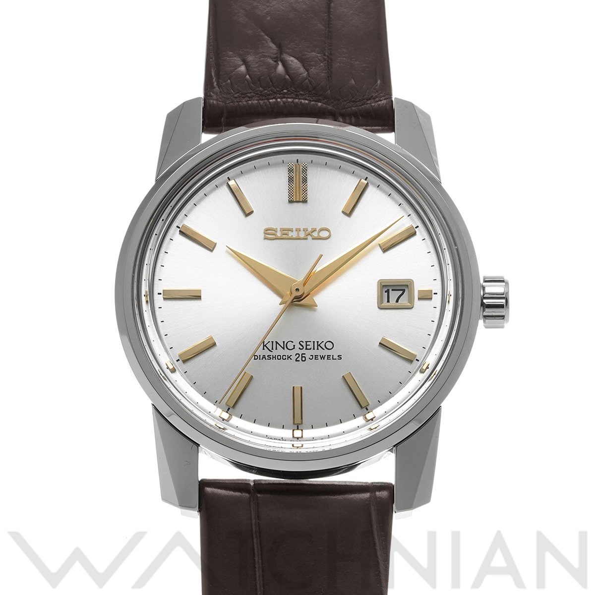 セイコー キングセイコー KSK 1965 復刻デザイン限定モデル SJE087J1 シルバー メンズ 時計 【中古】【wristwatch】