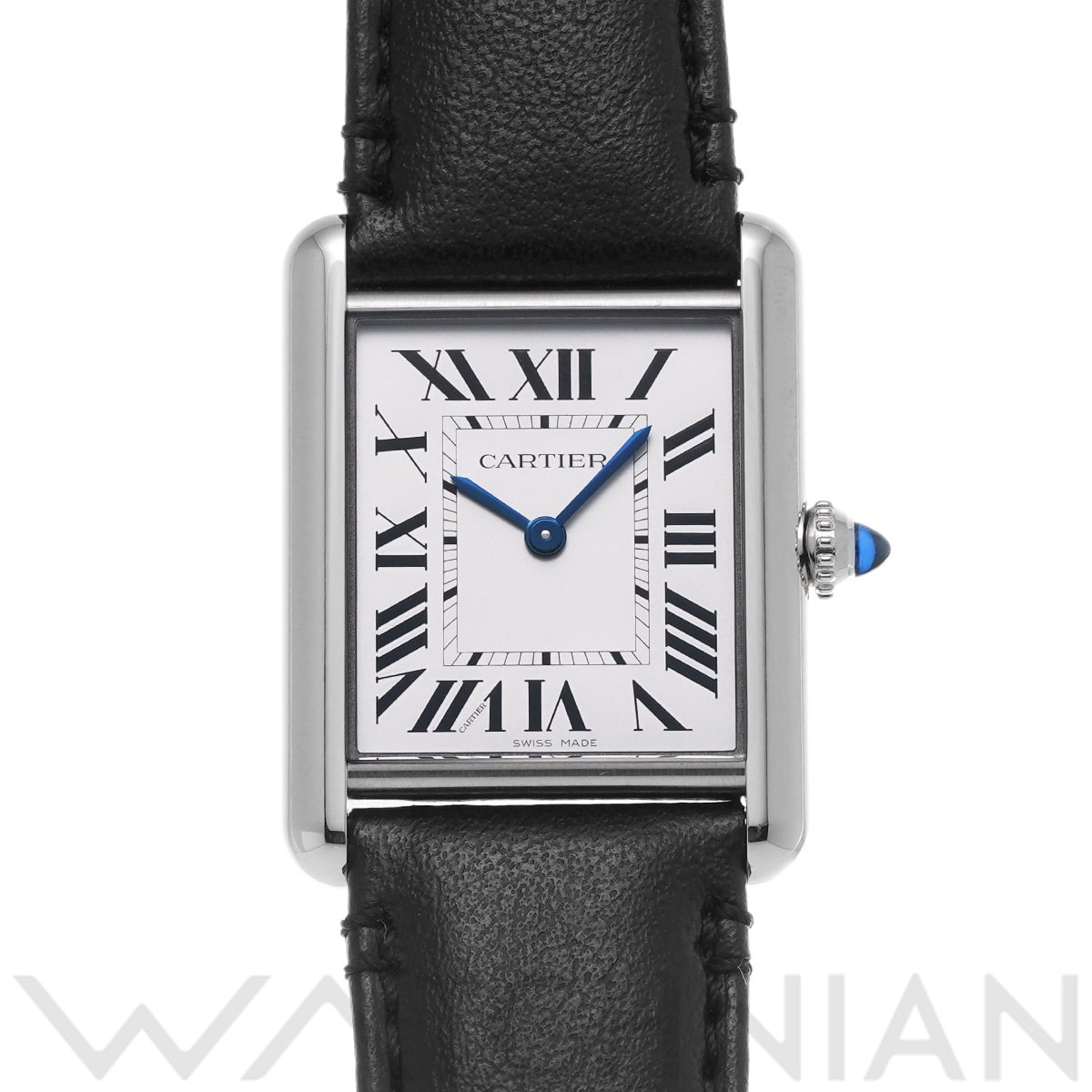 カルティエ タンク マスト LM WSTA0059 シルバー ユニセックス 時計 【中古】【wristwatch】