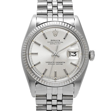 ロレックス デイトジャスト 1601 シルバー メンズ 時計 【中古】【wristwatch】
