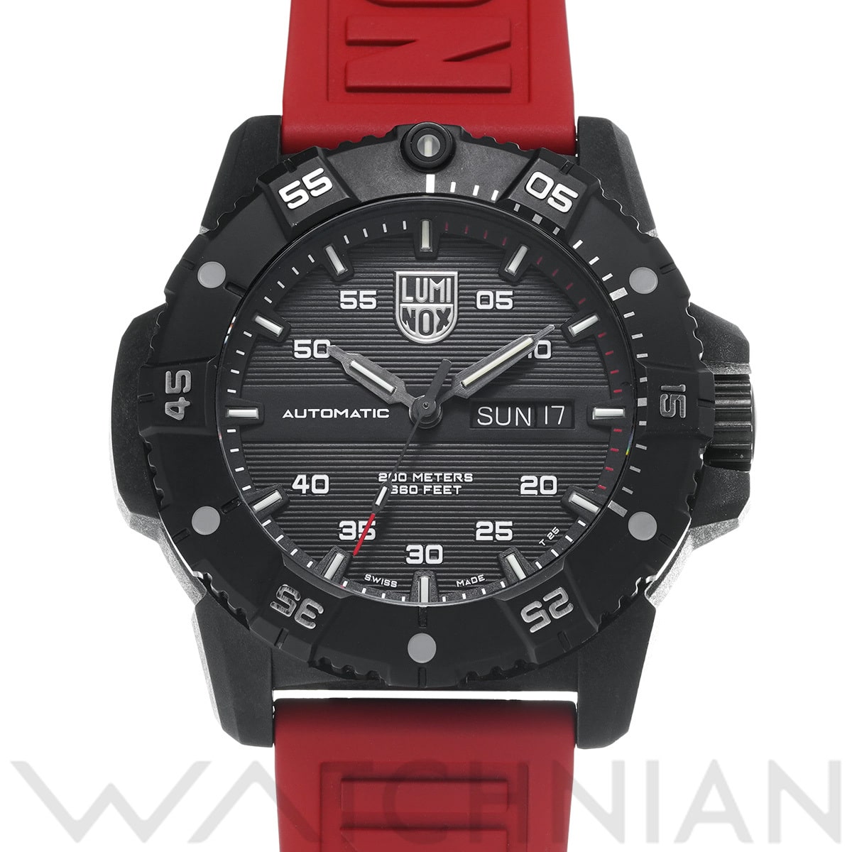 ルミノックス マスター カーボン シール オートマティック 3860シリーズ 3875 ブラック メンズ 時計 【中古】【wristwatch】