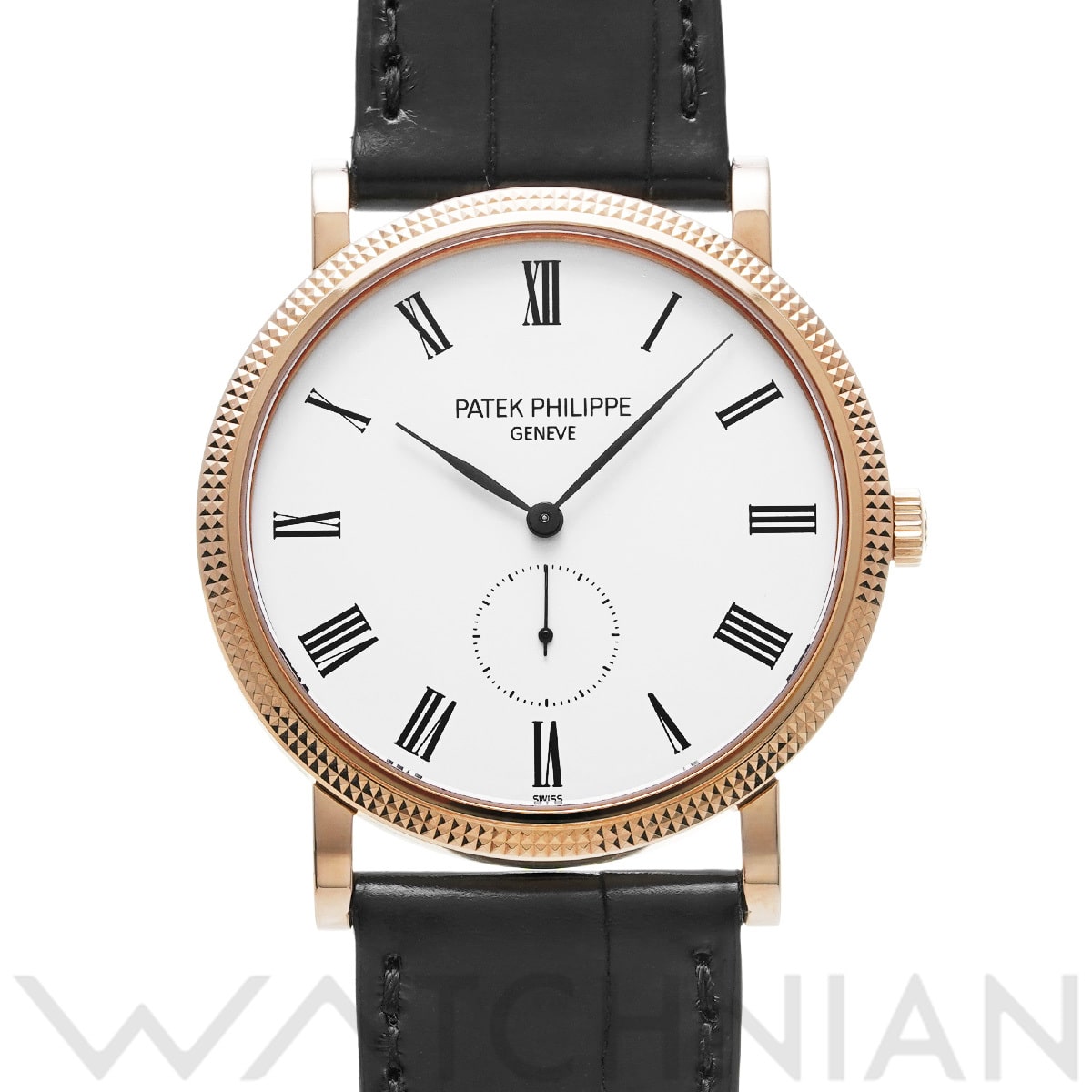 パテック フィリップ カラトラバ 5119R-001 ホワイト メンズ 時計 【中古】【wristwatch】