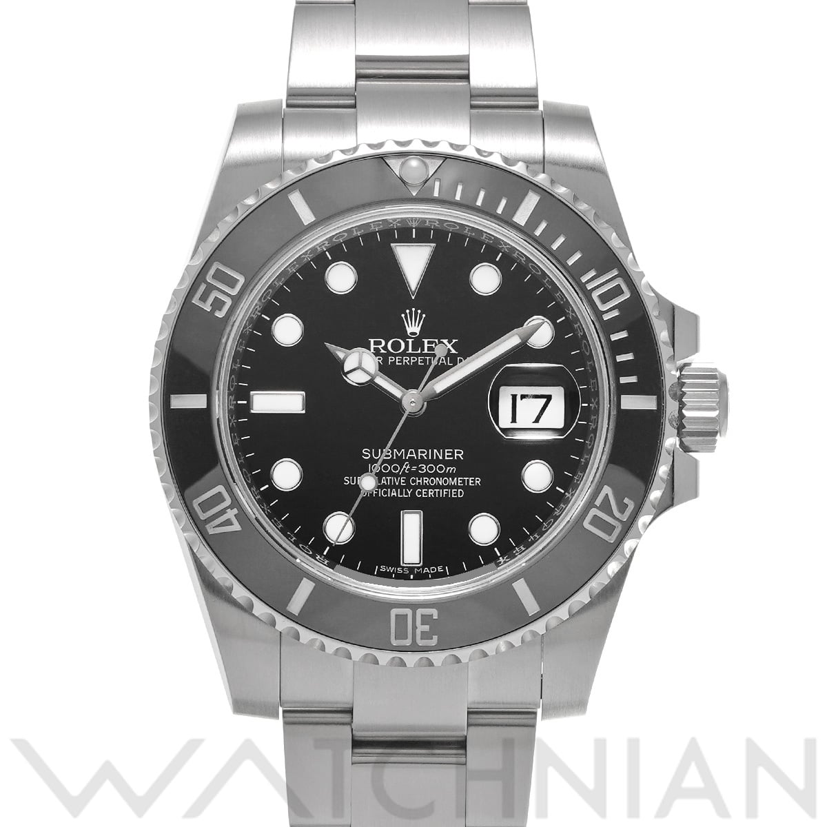 ロレックス サブマリーナ デイト 116610LN ブラック メンズ 時計 【中古】【wristwatch】