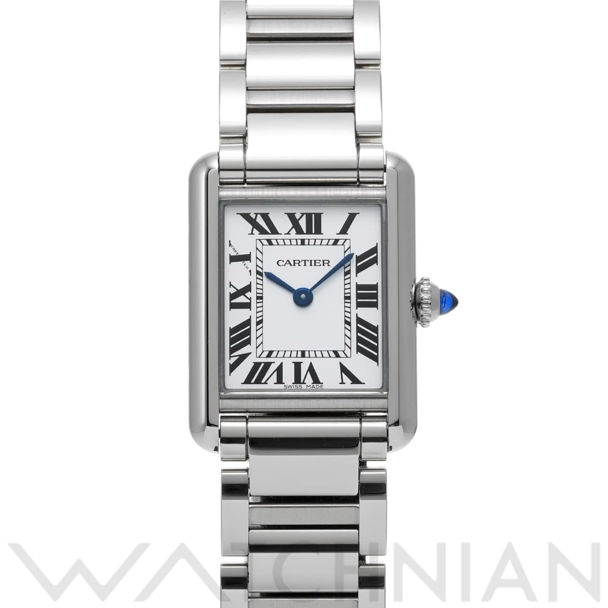カルティエ タンク マスト SM WSTA0051 シルバー レディース 時計 【中古】【wristwatch】
