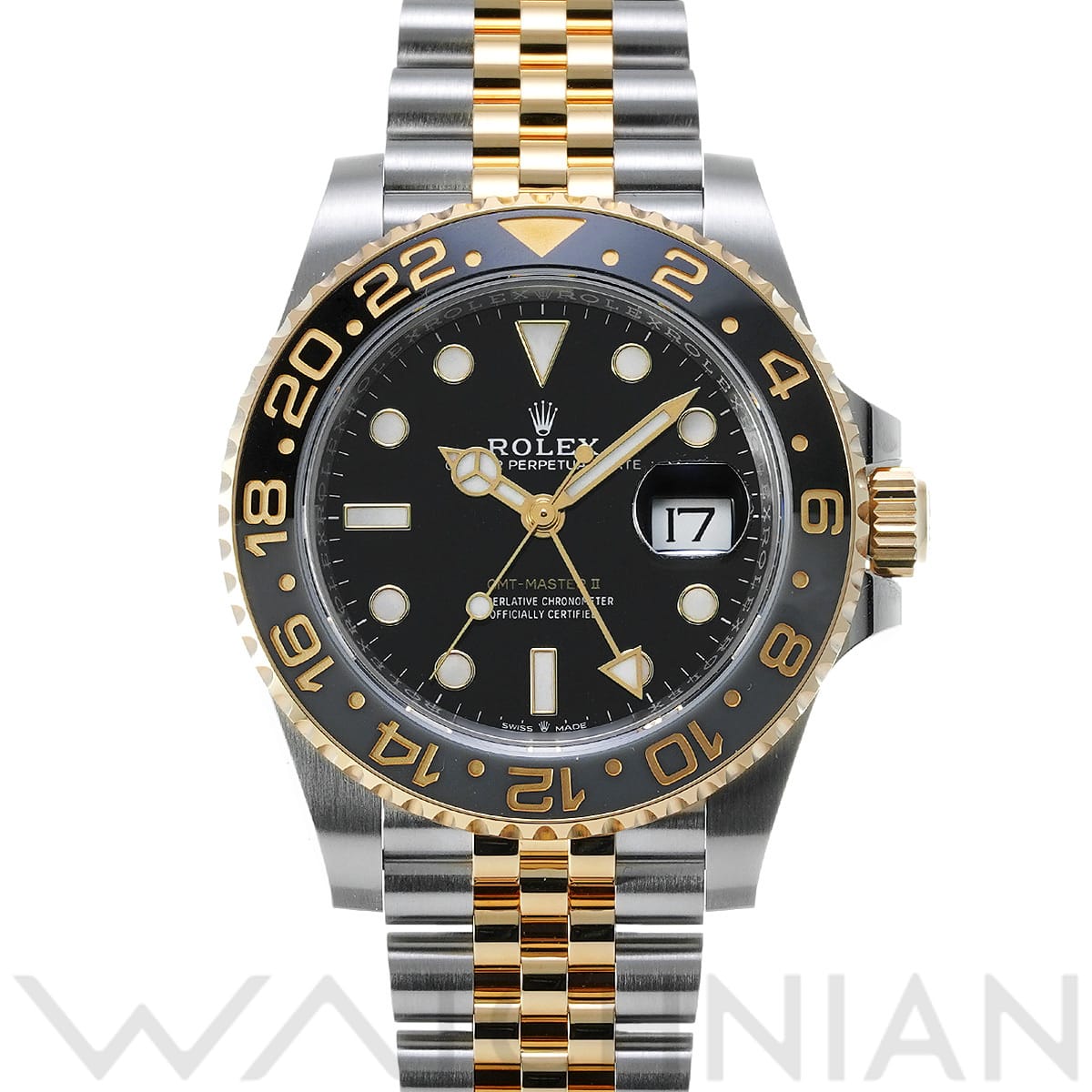 ロレックス GMTマスターII 126713GRNR ブラック メンズ 時計 【新品】【wristwatch】