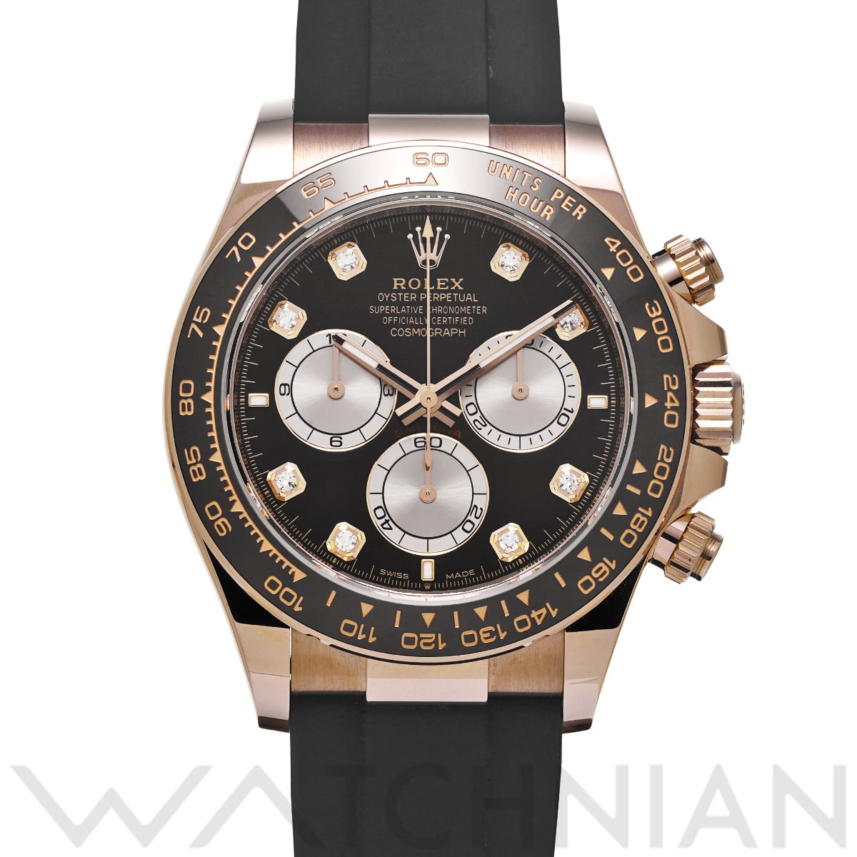 ロレックス コスモグラフ デイトナ 126515LNG ブライトブラック/サンダスト/ダイヤモンド メンズ 時計 【中古】【wristwatch】