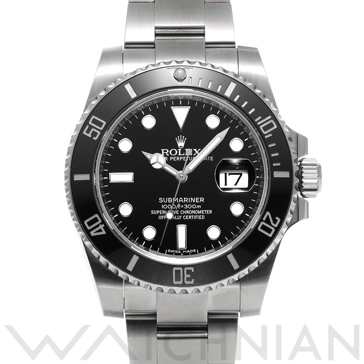 ロレックス サブマリーナ デイト 116610LN ブラック メンズ 時計 【中古】【wristwatch】