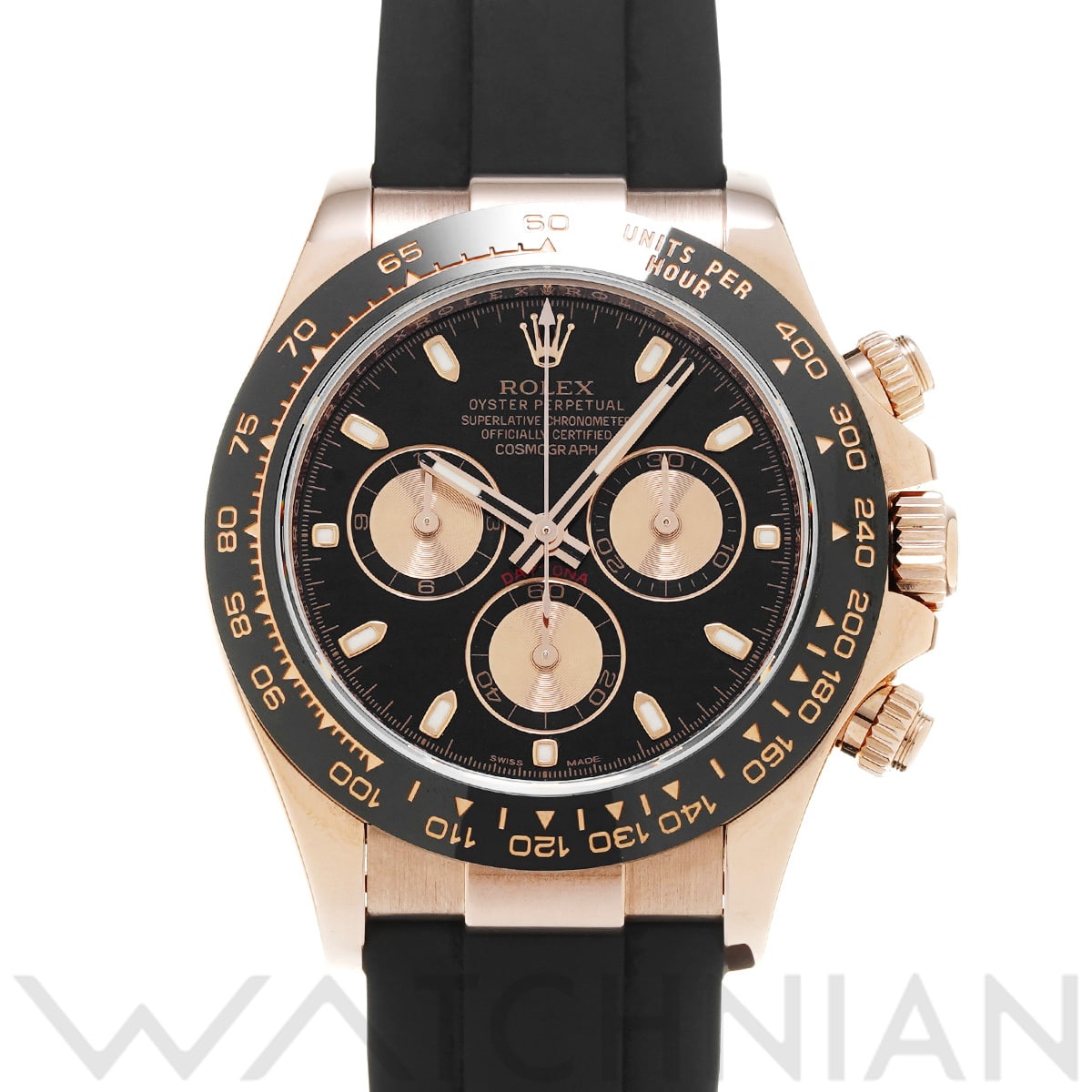 ロレックス コスモグラフ デイトナ 116515LN ブラック/ピンク メンズ 時計 【中古】【wristwatch】
