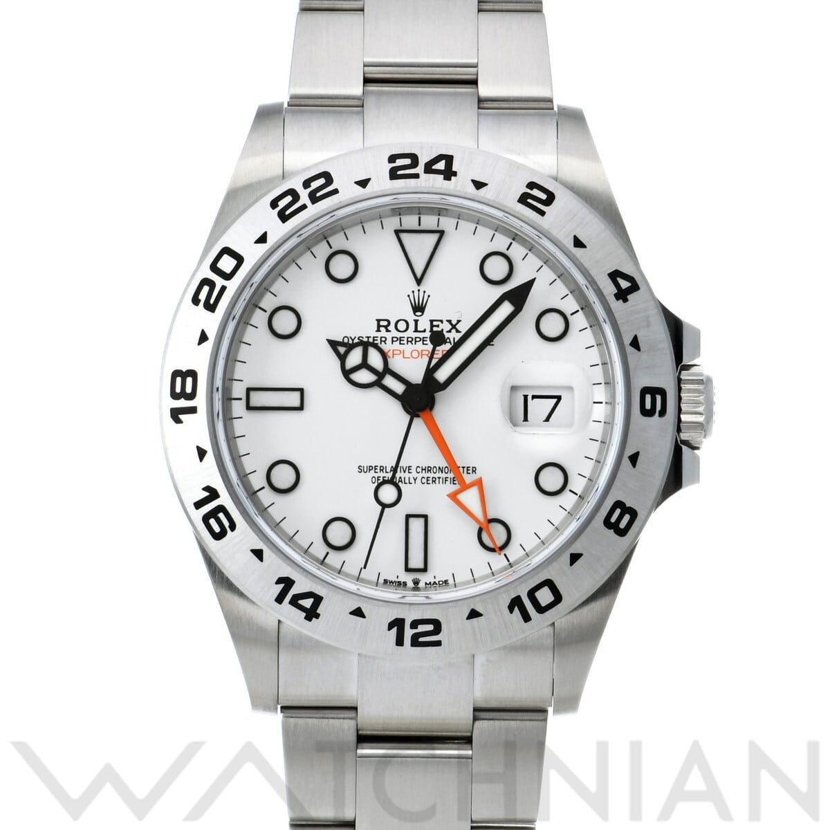 ロレックス エクスプローラーII 226570 ホワイト メンズ 時計 【中古】【wristwatch】