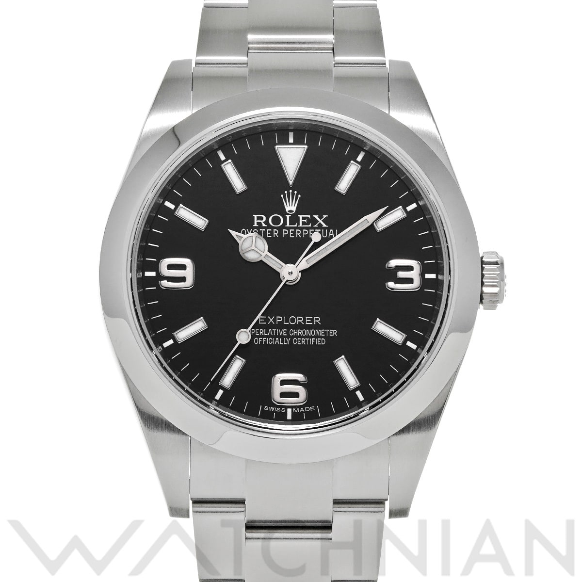ロレックス エクスプローラー 214270 ブラック メンズ 時計 【中古】【wristwatch】