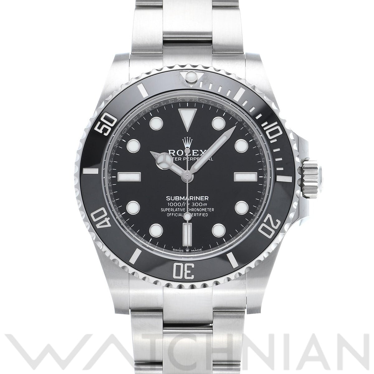 ロレックス サブマリーナ 124060 ブラック メンズ 時計 【中古】【wristwatch】