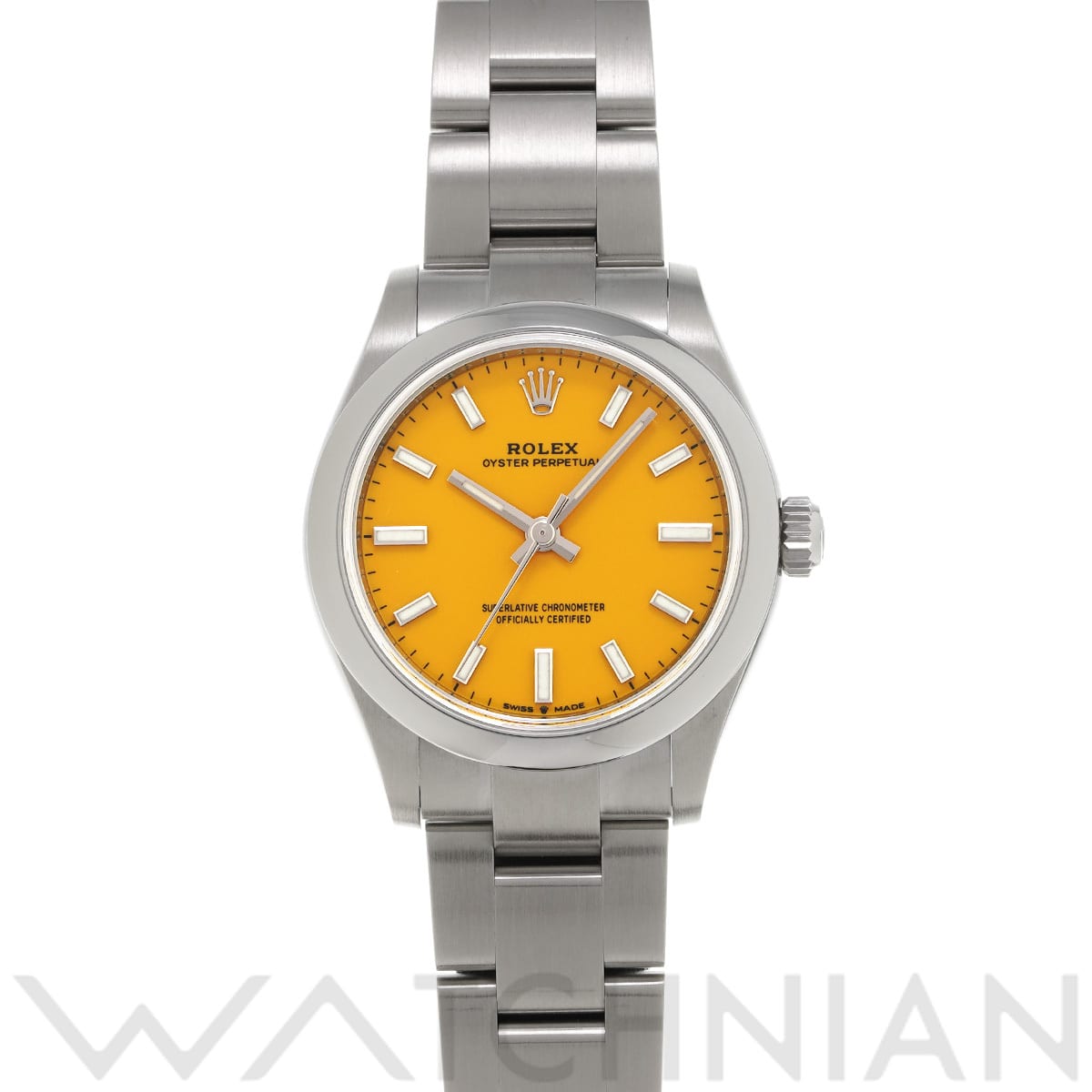 ロレックス オイスターパーペチュアル 31 277200 イエロー ユニセックス 時計 【中古】【wristwatch】