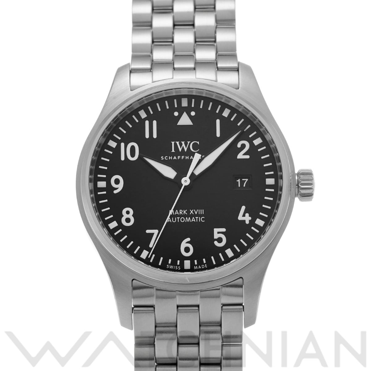 IWC パイロットウォッチ マーク XVIII IW327011 ブラック メンズ 時計 【中古】【wristwatch】