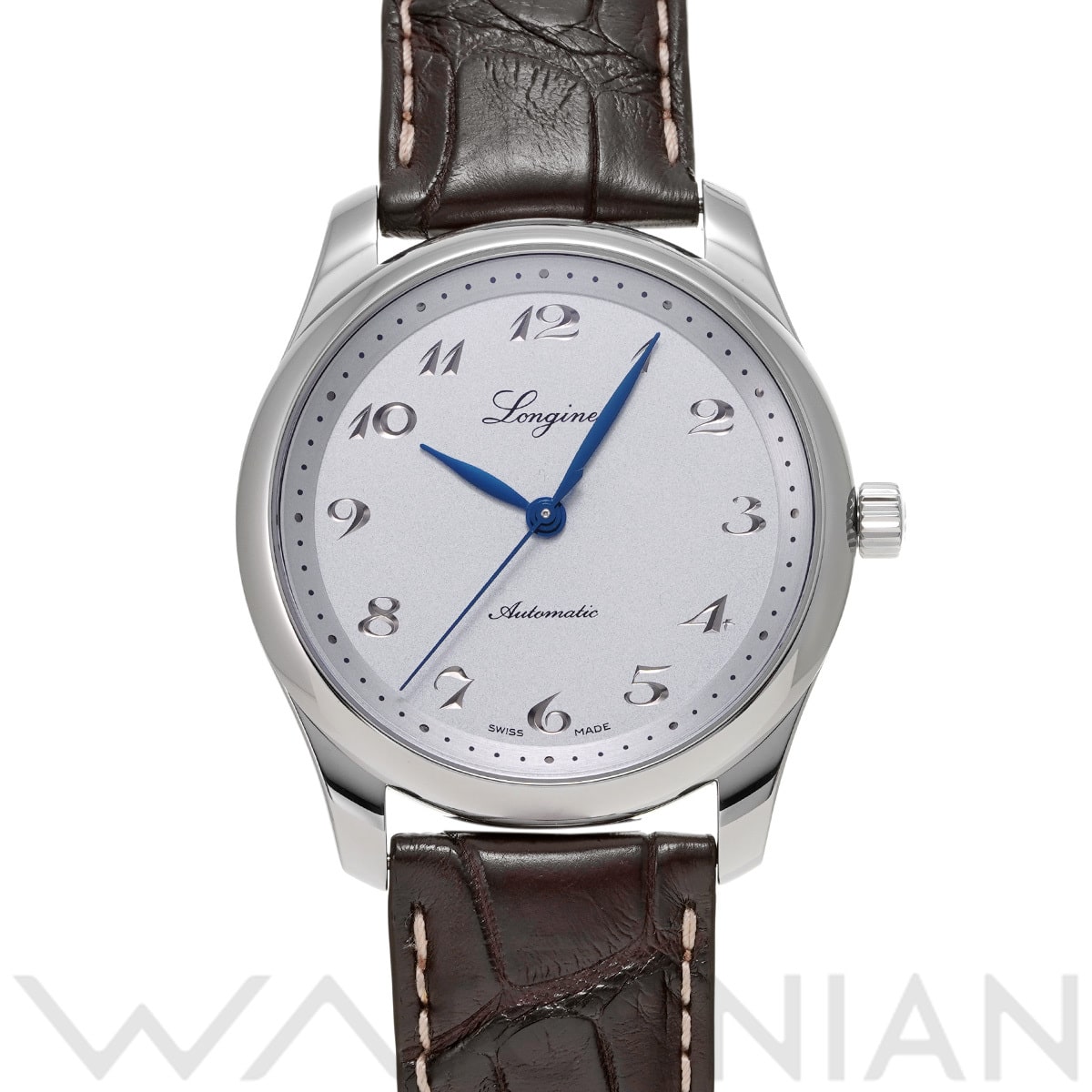 ロンジン マスターコレクション 190周年記念モデル L2.793.4.73.2 シルバー メンズ 時計 【中古】【wristwatch】
