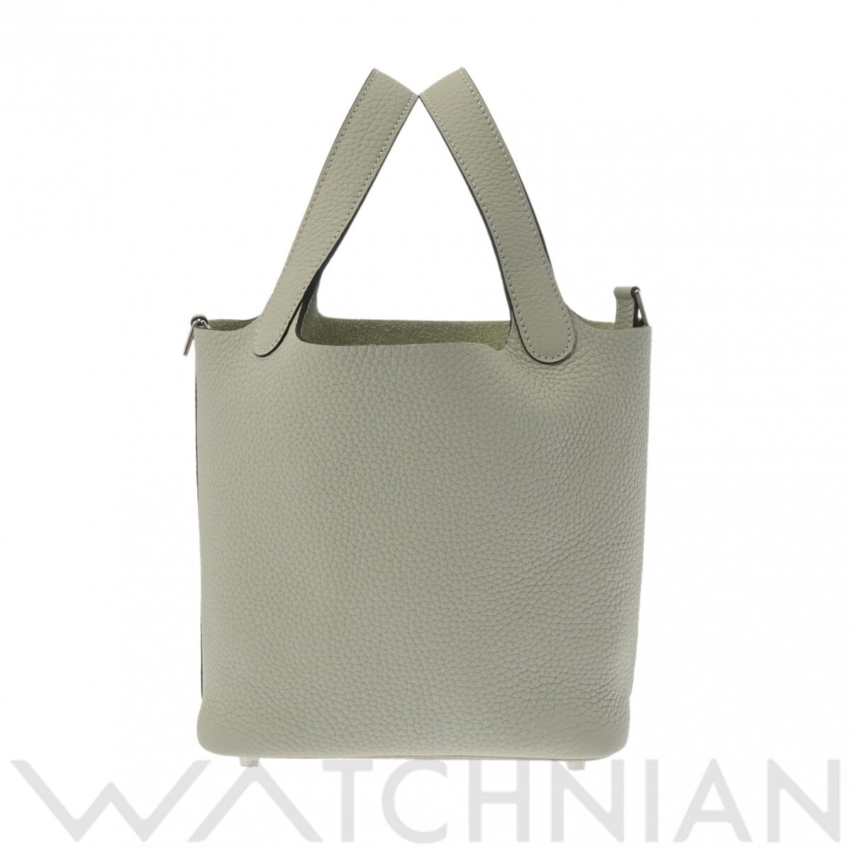 エルメス ピコタンロック PM グリネヴェ/パラジウム金具 トリヨンクレマンス レディース バッグ 【未使用】【bag】