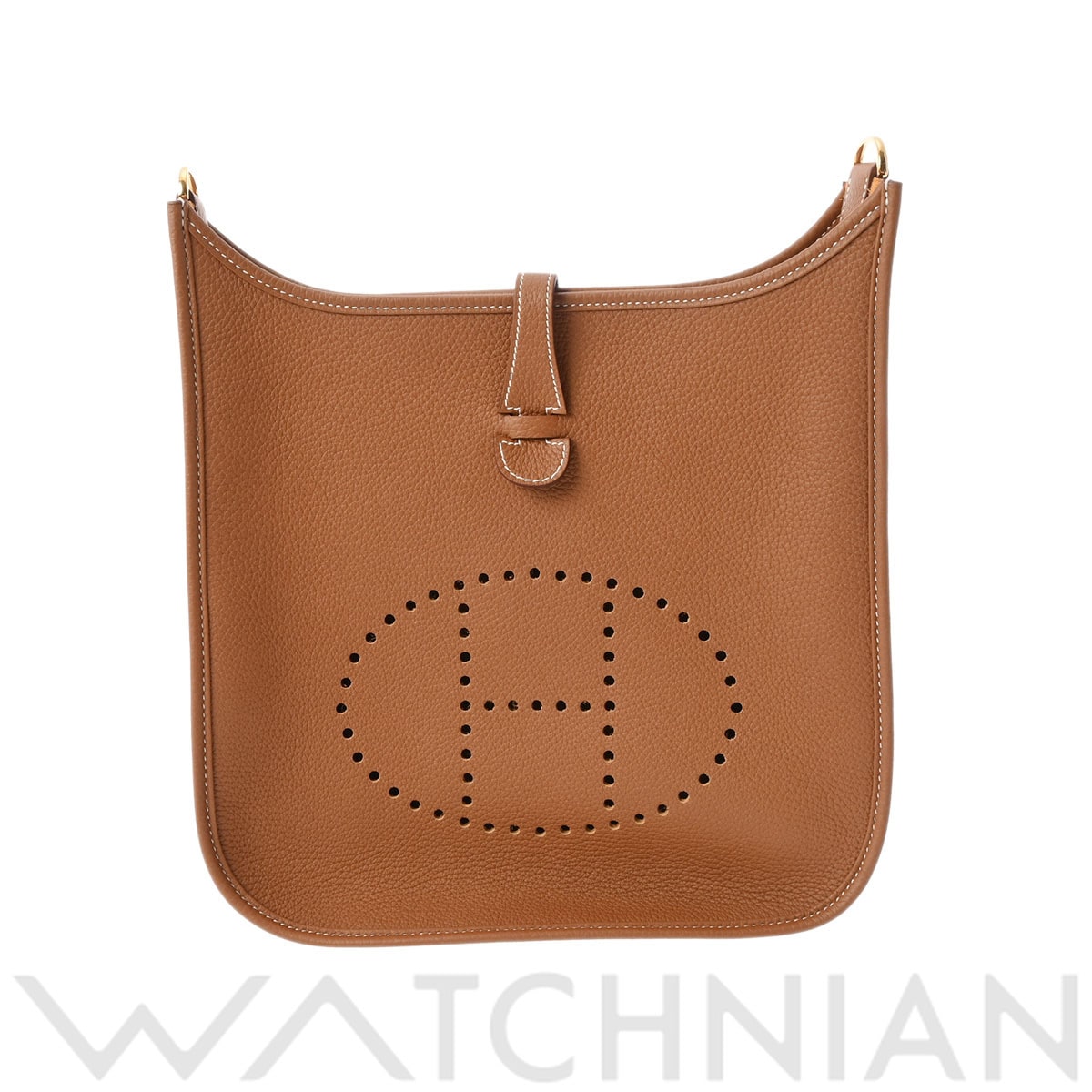 エルメス エヴリン3 PM ゴールド/ゴールド金具 トリヨンクレマンス ユニセックス バッグ 【未使用】【bag】