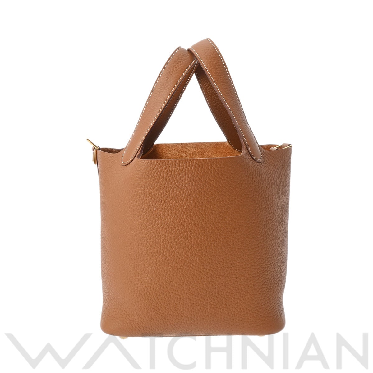 エルメス ピコタン ロック PM ゴールド/ゴールド金具 トリヨンクレマンス レディース バッグ 【未使用】【bag】