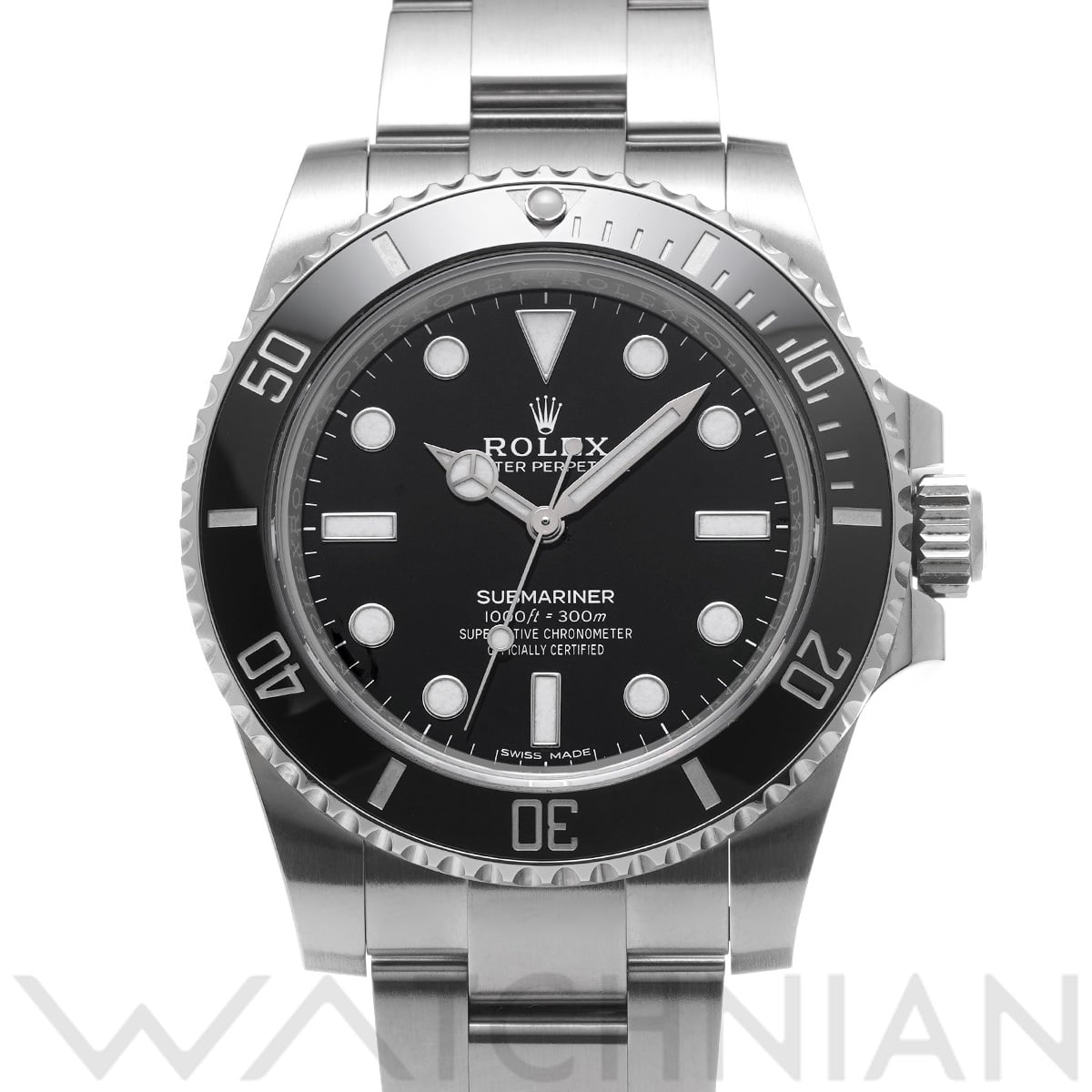 ロレックス サブマリーナ 114060 ブラック メンズ 時計 【中古】【wristwatch】