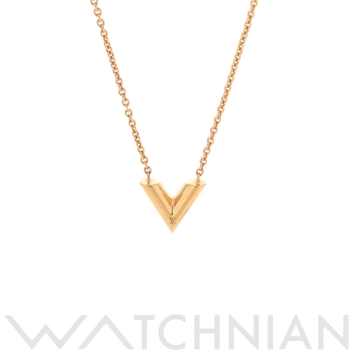 ルイ ヴィトン エセンシャル V 旧型 ゴールド M61083 メタル レディース ジュエリー 【中古】【jewelry】