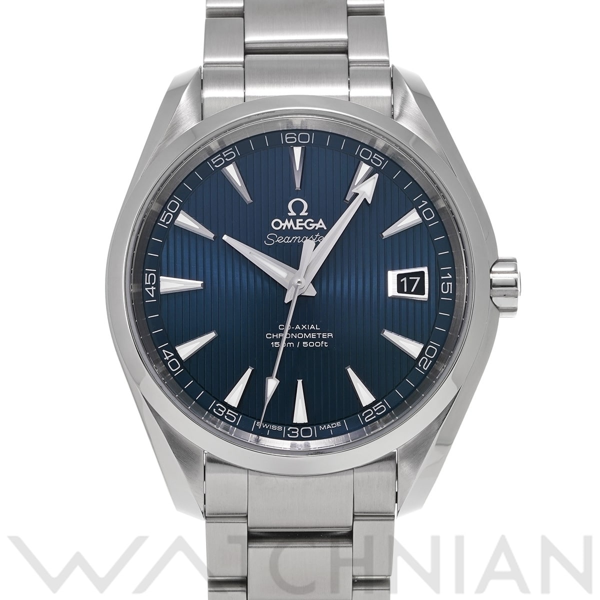 オメガ シーマスター アクアテラ コーアクシャル 231.10.42.21.03.001 ブルー メンズ 時計 【中古】【wristwatch】