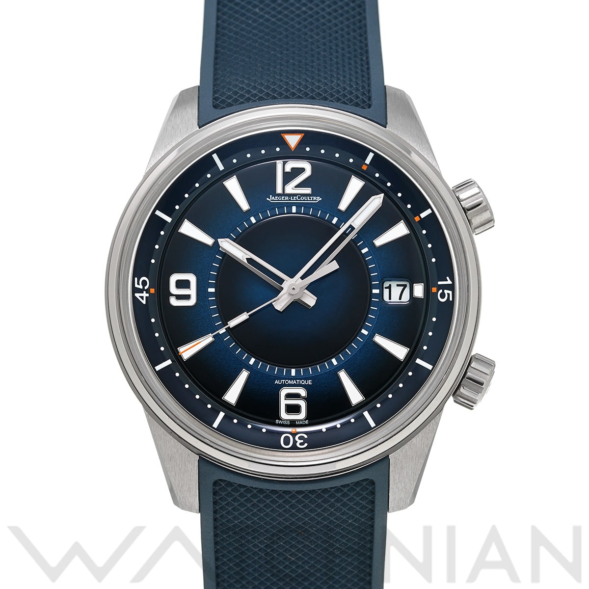 ジャガー ルクルト ポラリス デイト Q906868J ブルー・グラデーション メンズ 時計 【中古】【wristwatch】