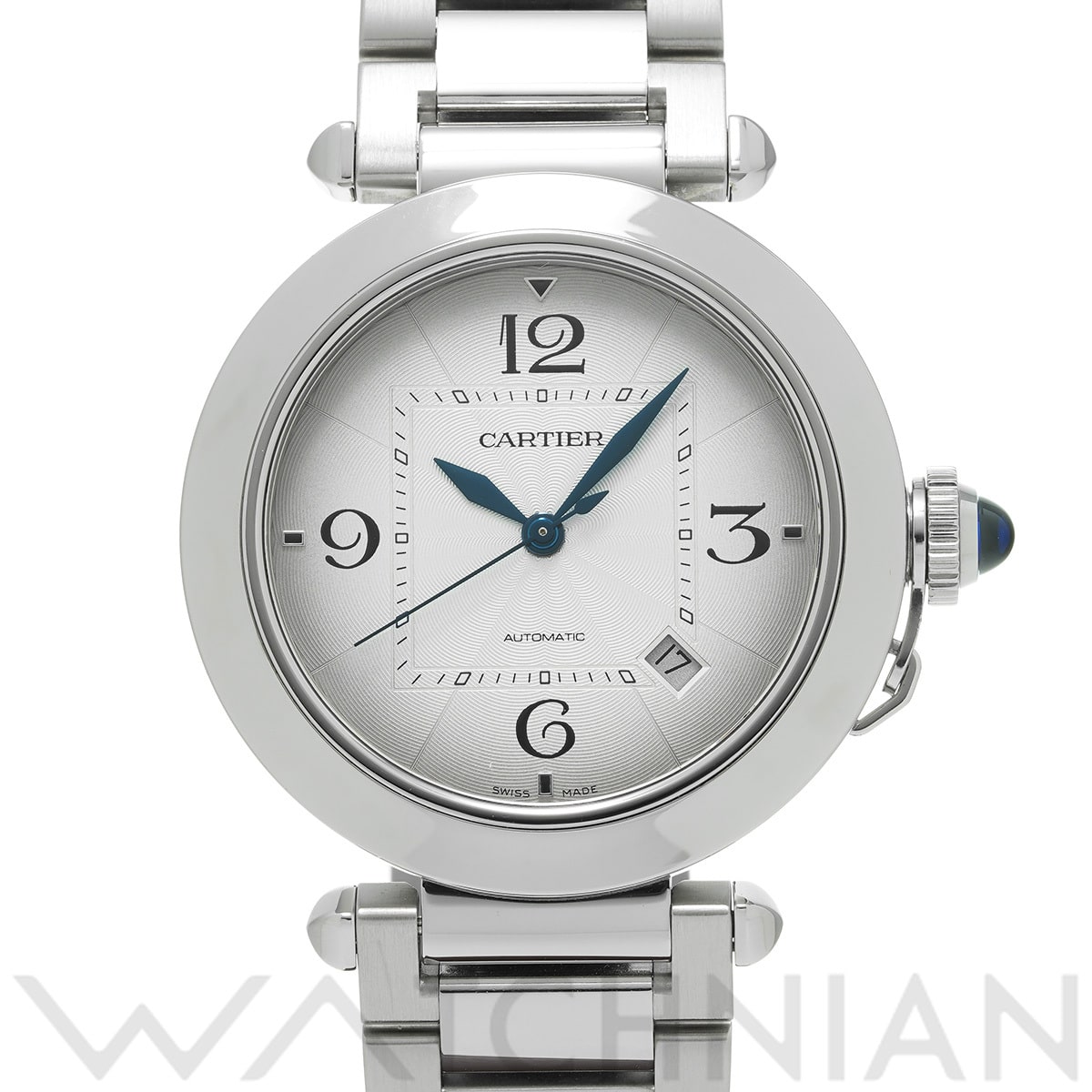 カルティエ パシャ ドゥ カルティエ 41mm WSPA0009 シルバー メンズ 時計 【中古】【wristwatch】