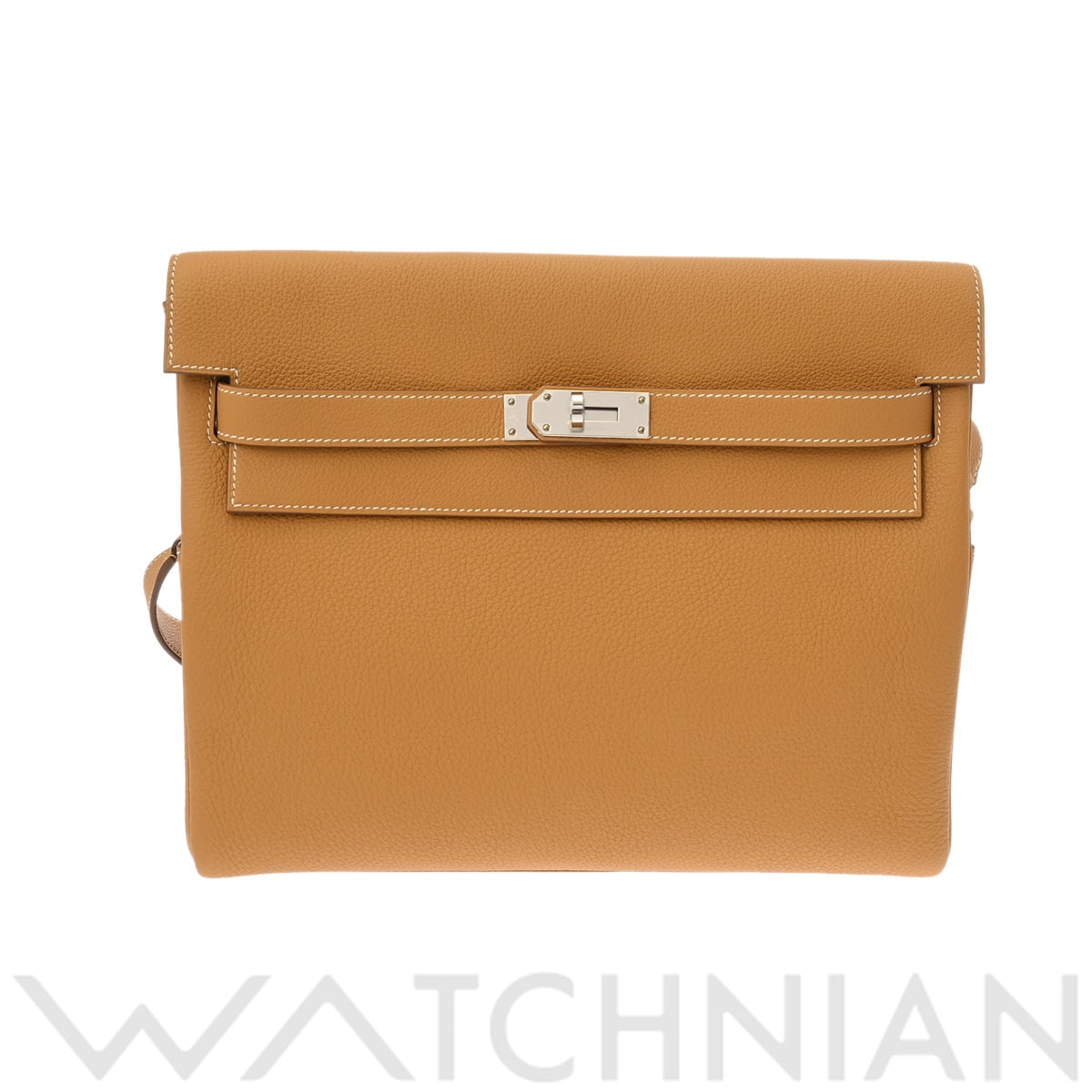 エルメス ケリー メッセンジャー GM ナチュラルサブレ/パラジウム金具 トゴ ユニセックス バッグ 【未使用】【bag】