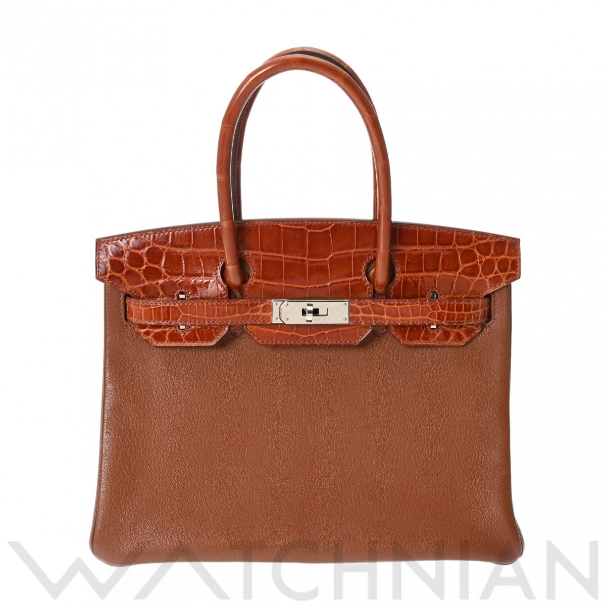 エルメス バーキン 30 タッチ ミール/ゴールド ニロティカスリセ/シェーブル レディース バッグ 【中古】【bag】
