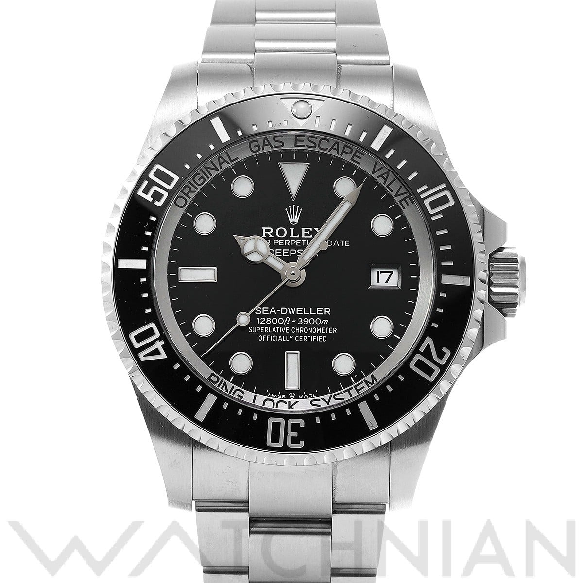 ロレックス シードゥエラー ディープシー 136660 ブラック メンズ 時計 【中古】【wristwatch】