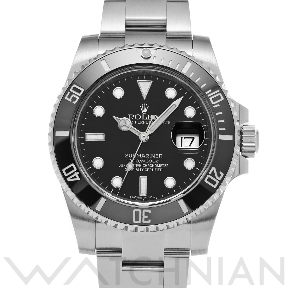 ロレックス サブマリーナ デイト 116610LN ブラック メンズ 時計 【中古】【wristwatch】