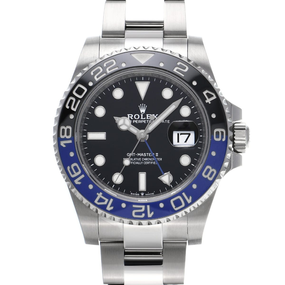 ロレックス GMTマスターII 126710BLNR ブラック メンズ 時計 【新品】【wristwatch】
