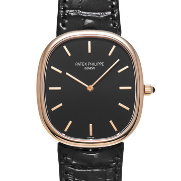 パテック フィリップ ゴールデン エリプス 5738R-001 エボニー・ブラック・ソレイユ メンズ 時計 【中古】【wristwatch】