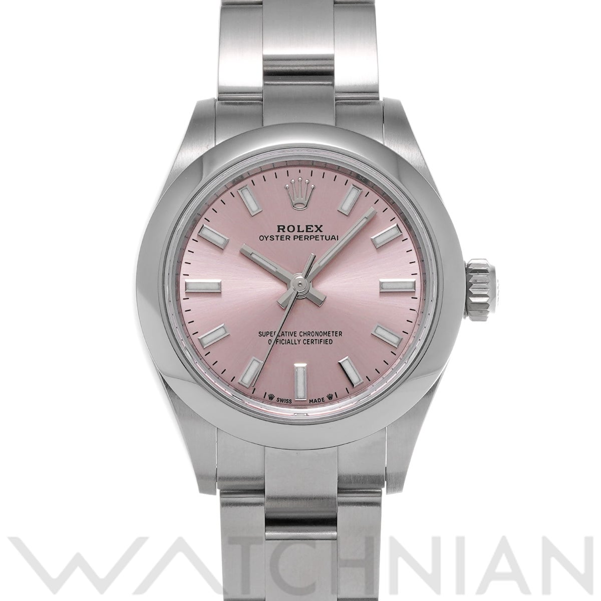 ロレックス オイスターパーペチュアル 28 276200 ピンク レディース 時計 【中古】【wristwatch】