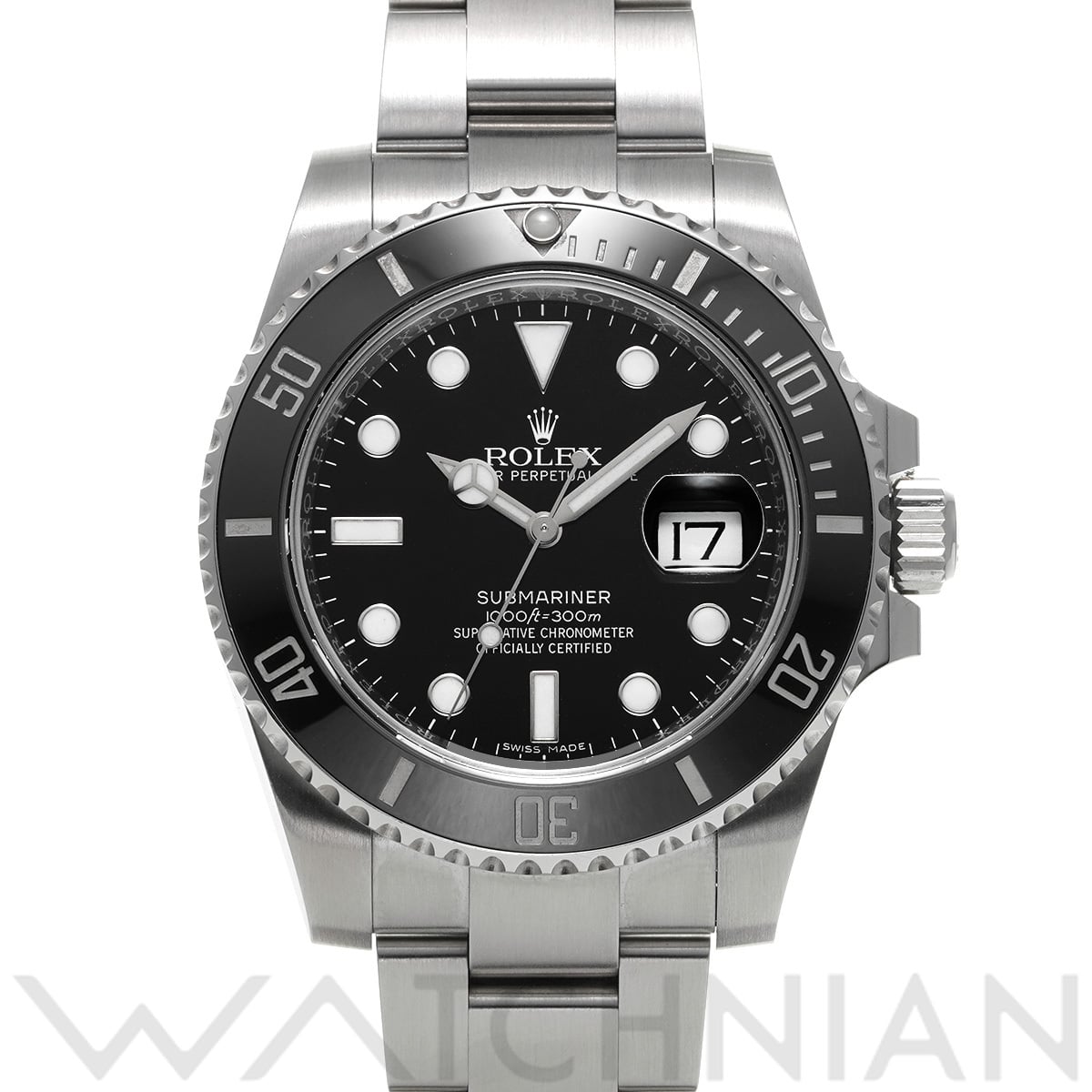 ロレックス サブマリーナ デイト 116610LN ブラック メンズ 時計 【中古】【wristwatch】