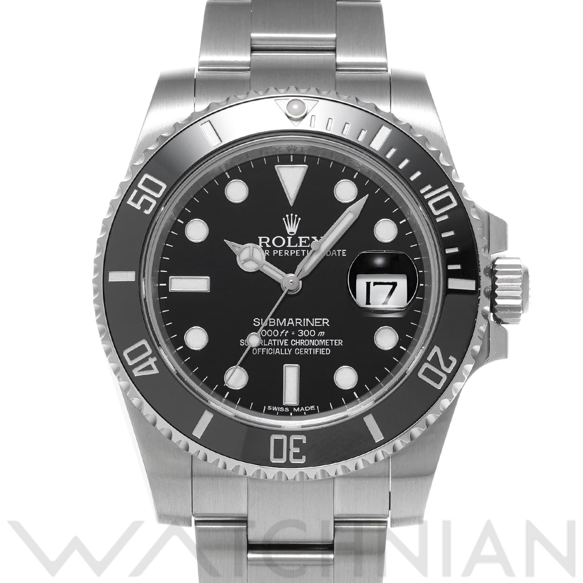 ロレックス サブマリーナ デイト 116610LN ブラック メンズ 時計 【中古】【wristwatch】