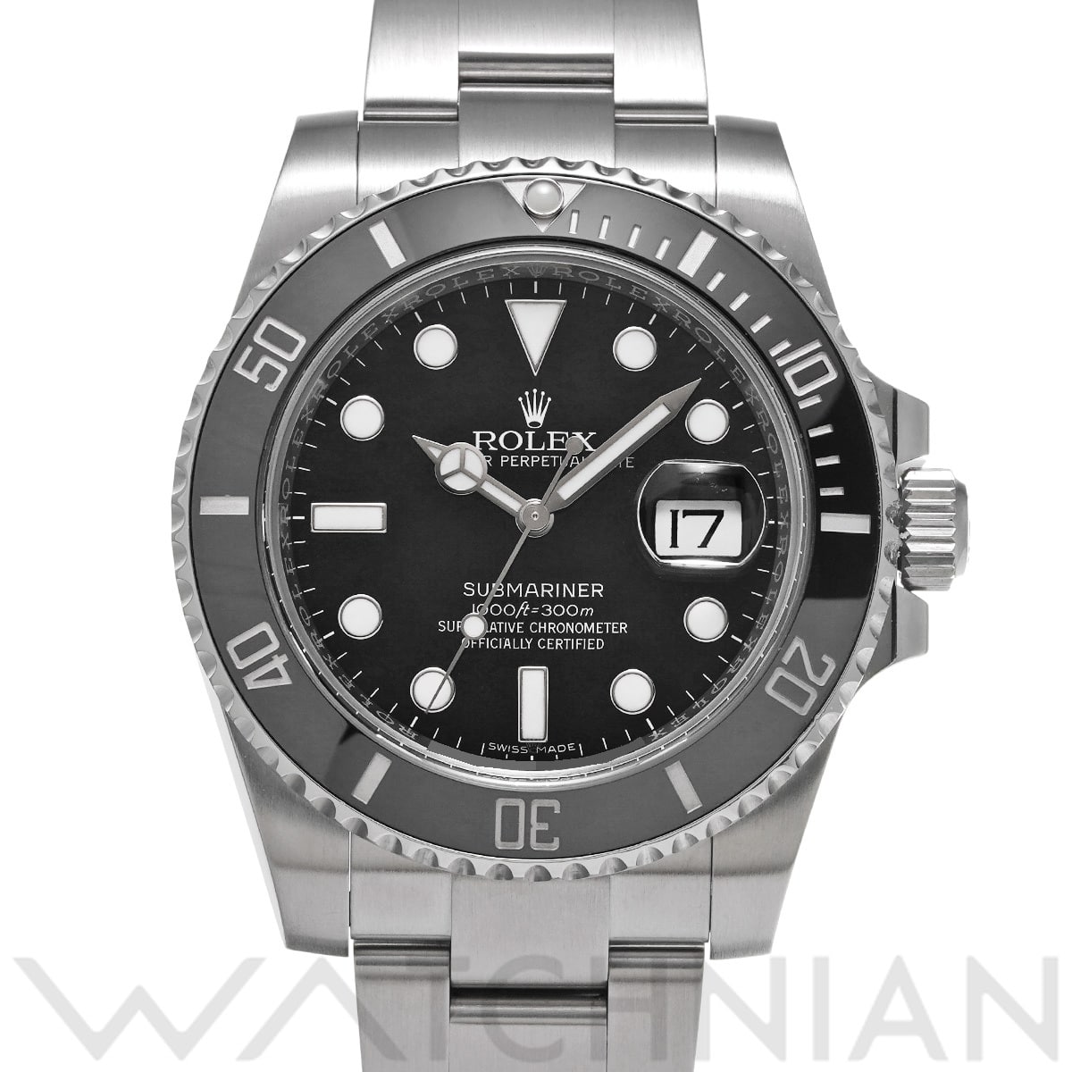 ロレックス サブマリーナ デイト 116610LN ブラック メンズ 時計 【中古】【wristwatch】